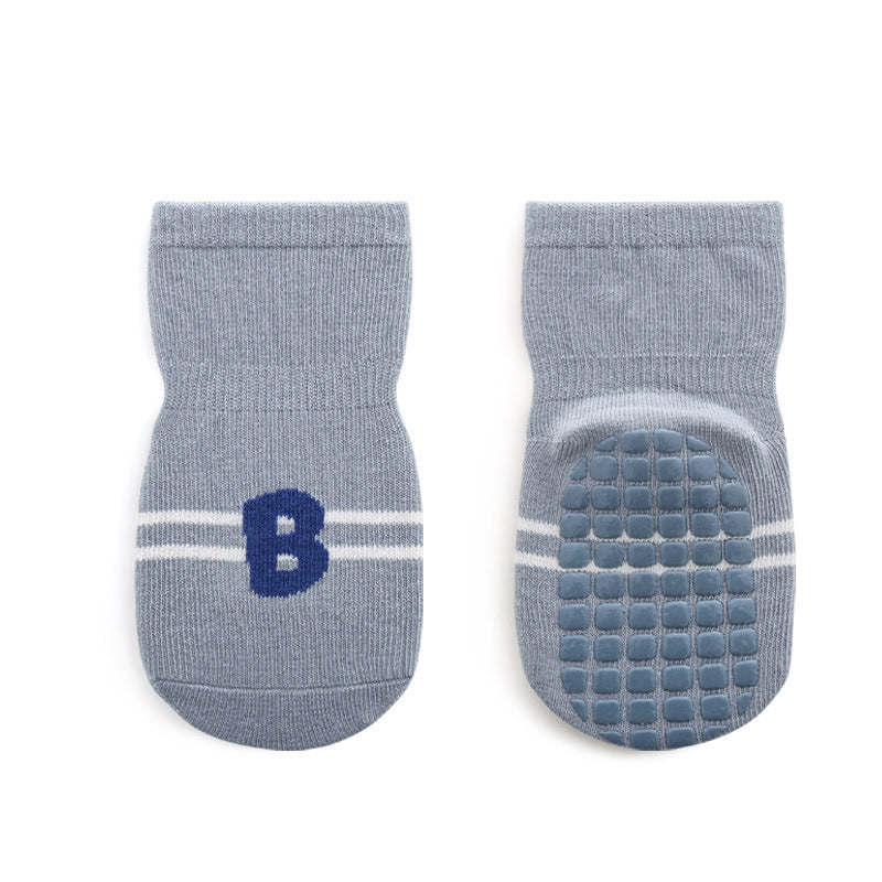 Baby Letter Print Pattern Quality College Style Mid Tube College Style Socks